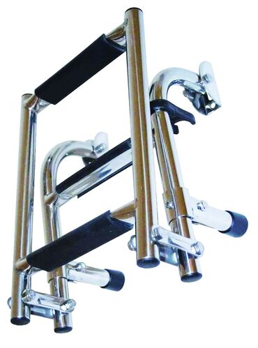 Σκάλα Inox-AISI316 αναδιπλούμενη καθρέπτη