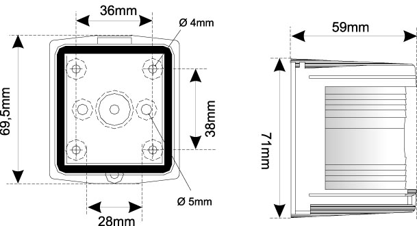Alternative view of Φανός κορώνης λευκός