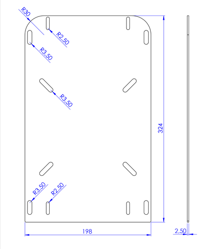 Alternative view of Πλάκα σύνδεσης καθισμάτος-βάσης (1776-1)