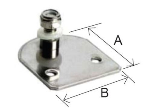 Alternative view of Πλάκα στερέωσης αμορτισέρ οριζόντια