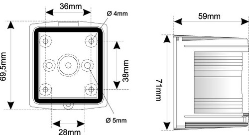 Alternative view of Φανός πλευρικός πράσινος