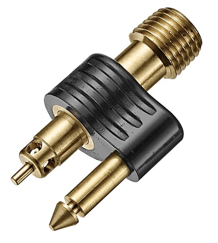 Σύνδεσμος καυσίμου αρσενικός για ρεζερβουάρ