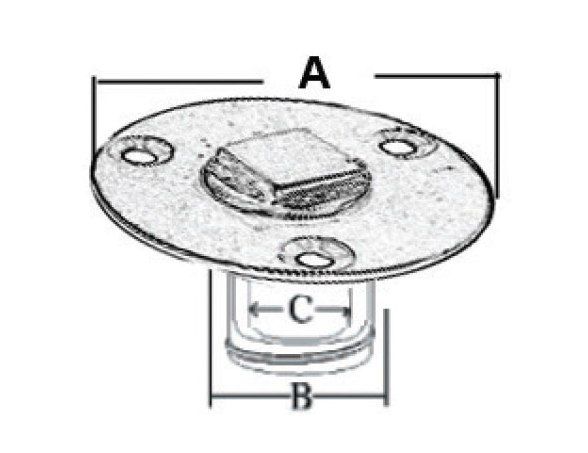 Alternative view of Τάπα στεγανών ορειχάλκινη