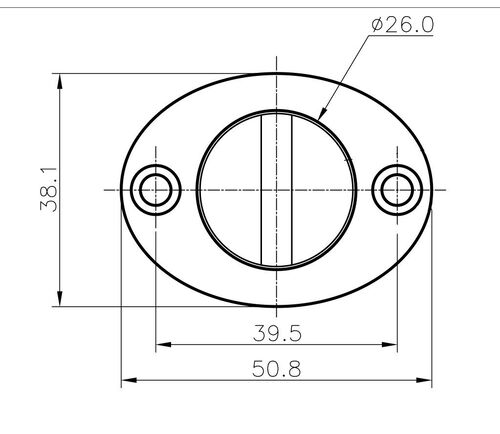 Alternative view of Τάπα στεγανών Inox (0920)