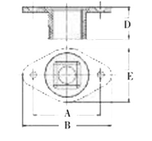 Alternative view of Τάπα στεγανών Inox κωνική