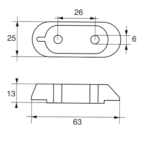 Alternative view of Ανόδιο Yamaha/Mariner
