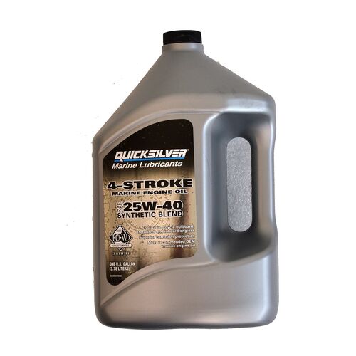 Συνθετικό λάδι 4Τ Quicksilver 25W-40