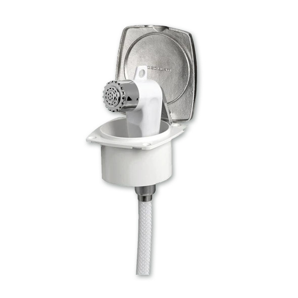 Ντουζ 2.5Μ με θήκη και Inox καπάκι