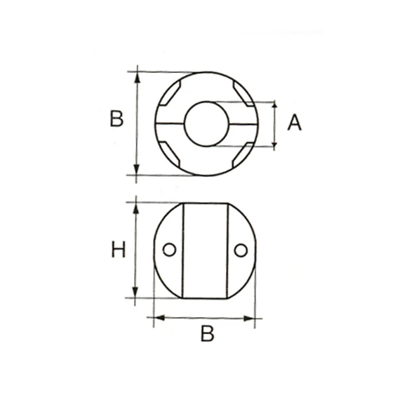 Alternative view of Ανόδια άξονα διαιρούμενα Tecnoseal