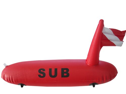 Σημαδούρα δύτη κόκκινη